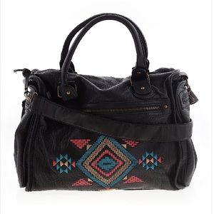 Boho Chevron Satchel